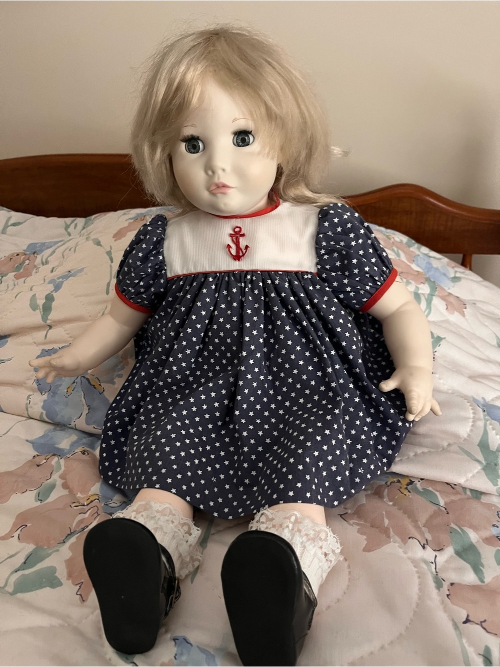 Suzanne Gibson 23" Signed Artist Soft Body Portrait of a Doll Artist Set